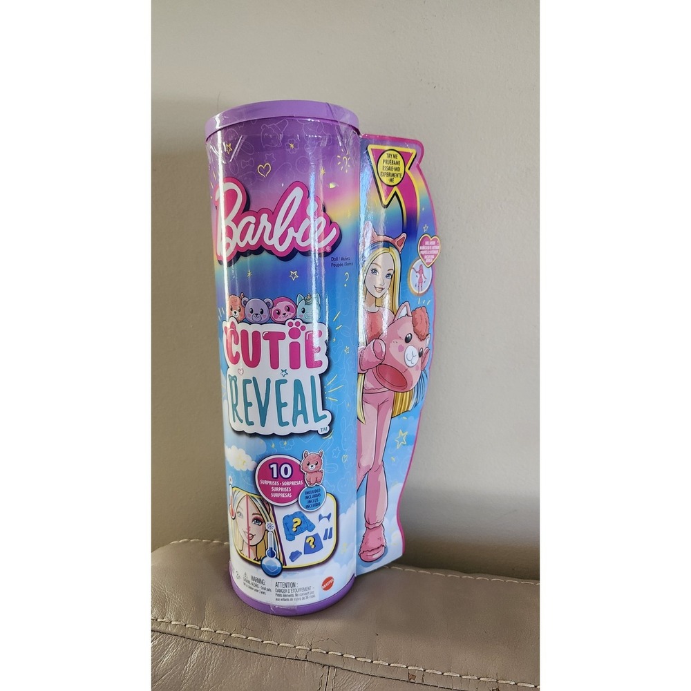 Barbie Cutie Reveal Llama Costume & Accessories Fantasy Series.